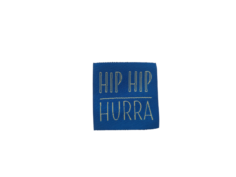 HIP HIP HURRA - blau