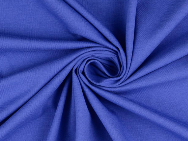 Jersey blau uni 70 X 160 cm - 0
