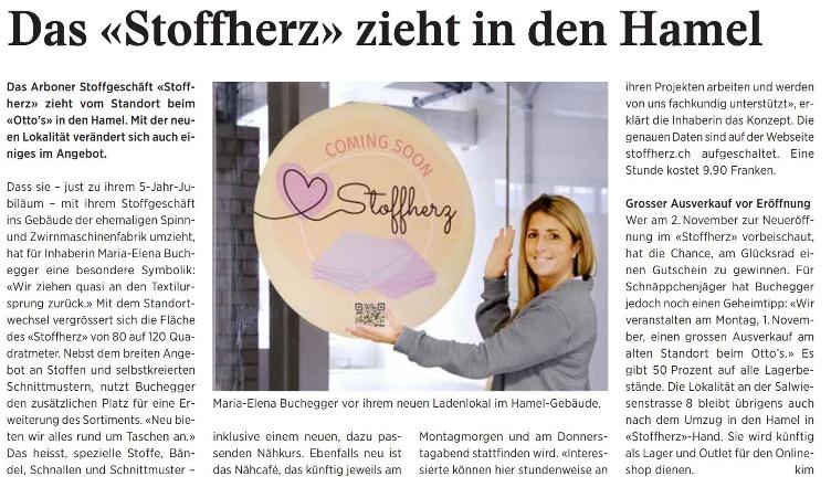 Das Stoffherz