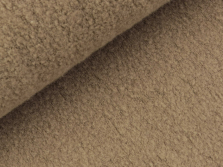 Albstoffe Bio Teddy Hamburger Liebe sabbia (braun)