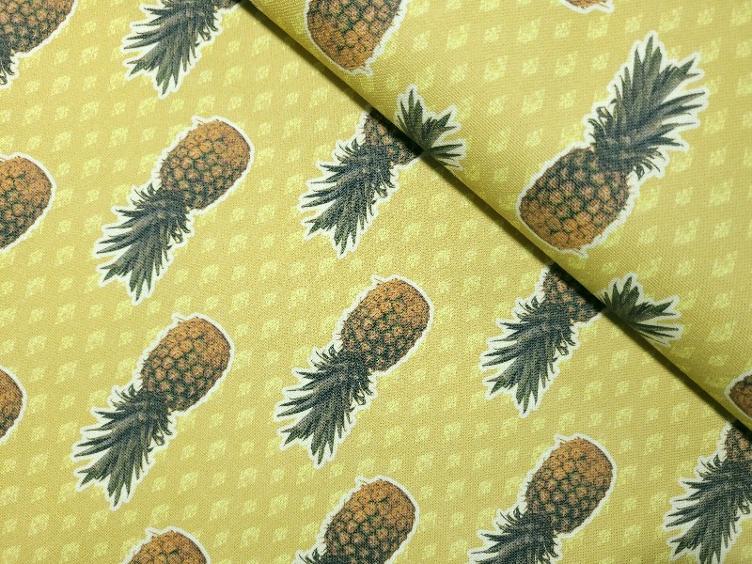 Ananas Canvas Lillestoff