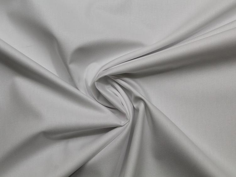 Antibakteriell Baumwolle weiss 30 x 145 cm - 0