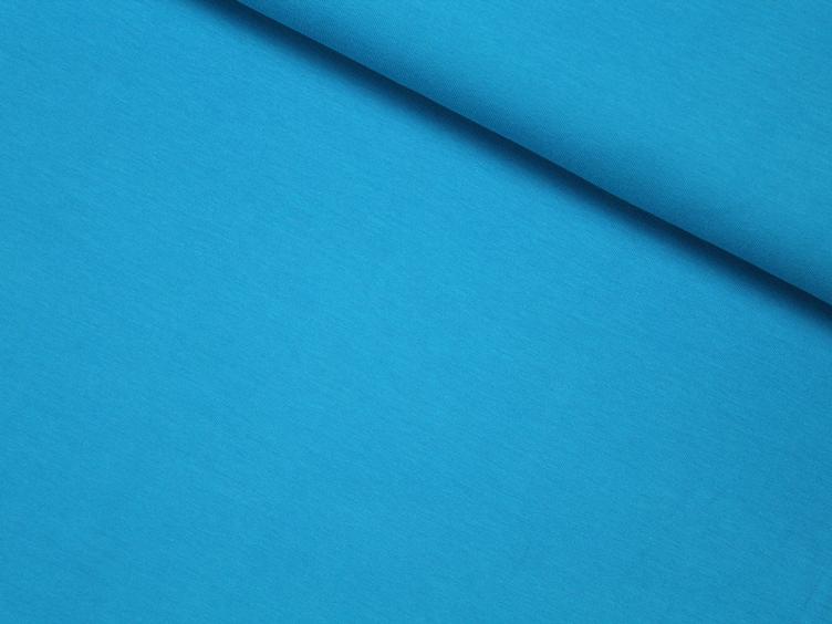 Aqua uni Jerseys 50 x 150 cm