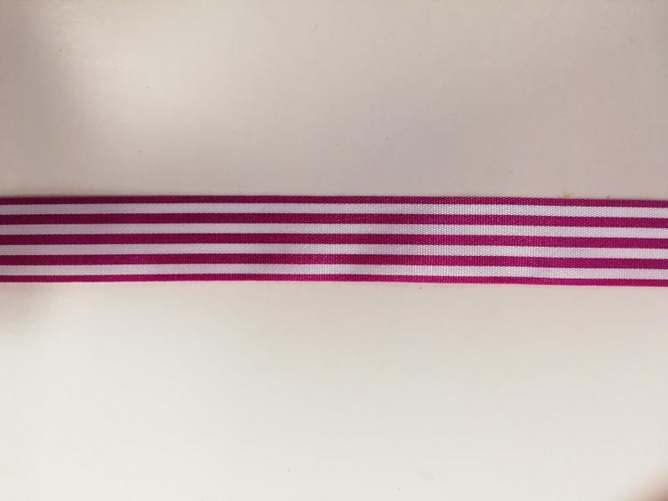 Band Streifen fuchsia 16 mm