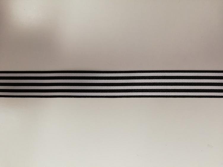 Band Streifen schwarz 16 mm