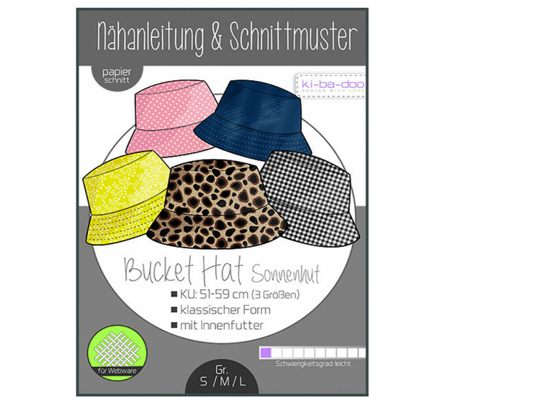Basic Bucket Hat/Sonnenhut Kibadoo