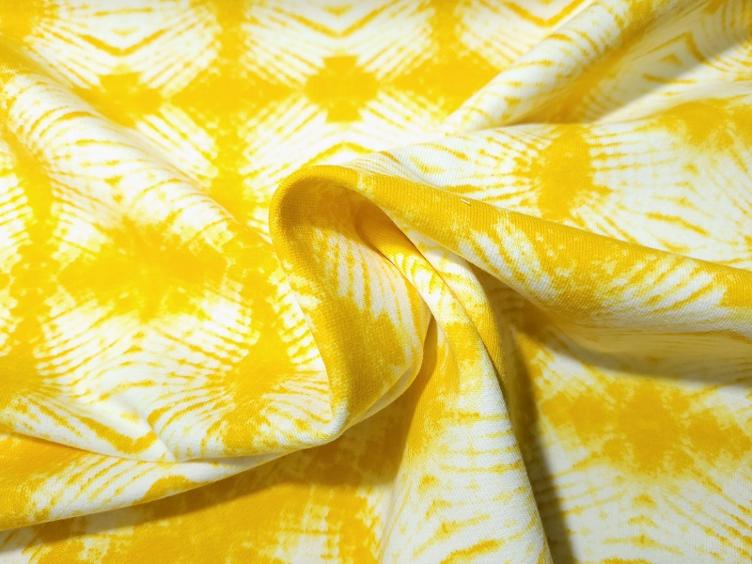 Batik gelb Sommersweat - 1