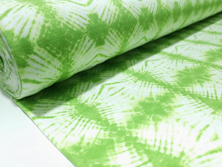Batik grün Sommersweat - 1