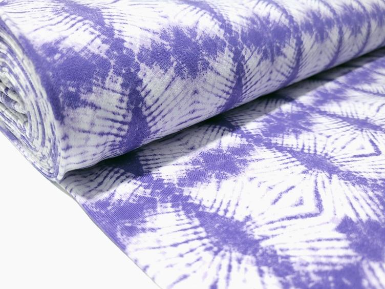 Batik lila Sommersweat - 1