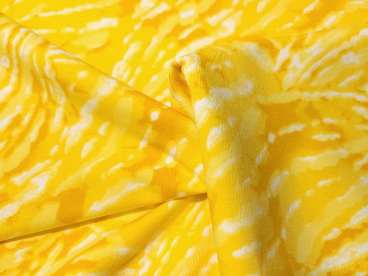 Batik Streifen gelb Sommersweat - 0