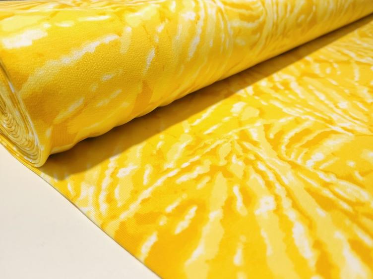 Batik Streifen gelb Sommersweat - 1