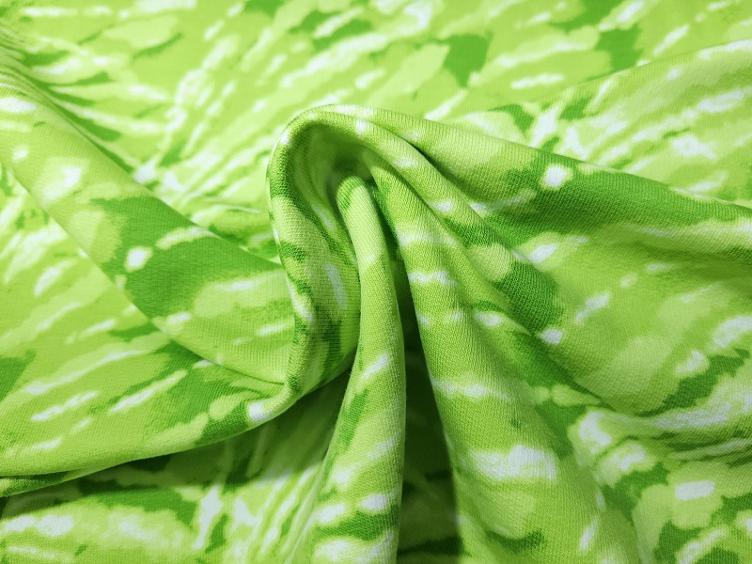 Batik Streifen grün Sommersweat - 0
