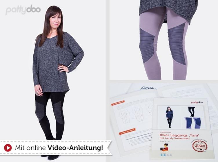 Biker Leggings `Tara` Pattydoo mit Videoanleitung