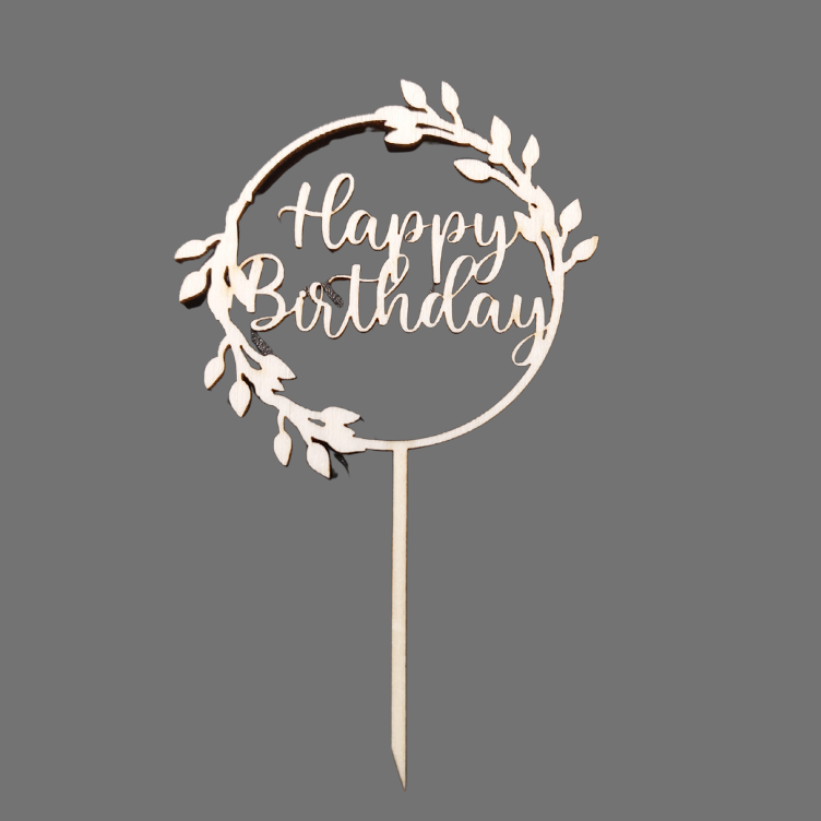 Birthday Cake - Topper / Blumenstrauss oder Kuchen