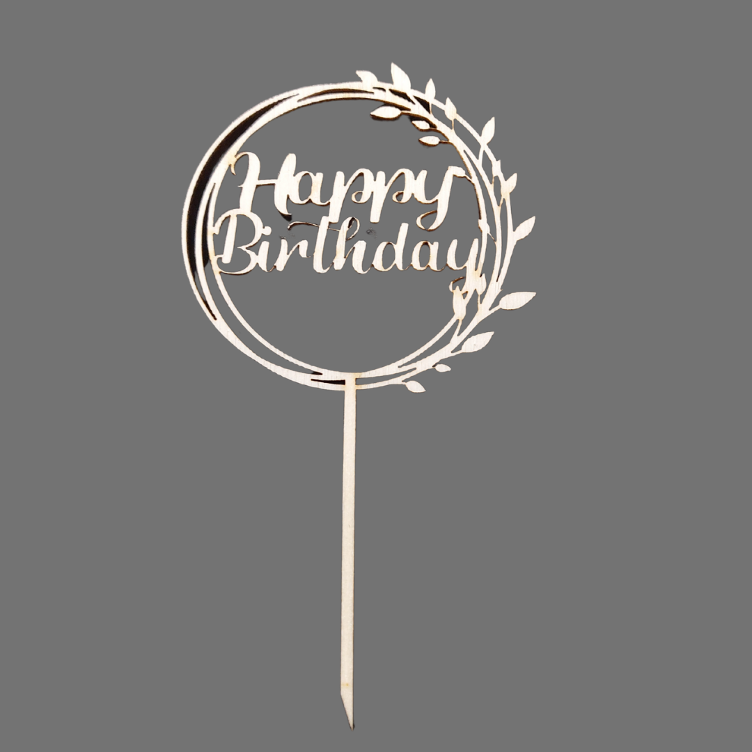 Birthday Cake - Topper / Blumenstrauss oder Kuchen