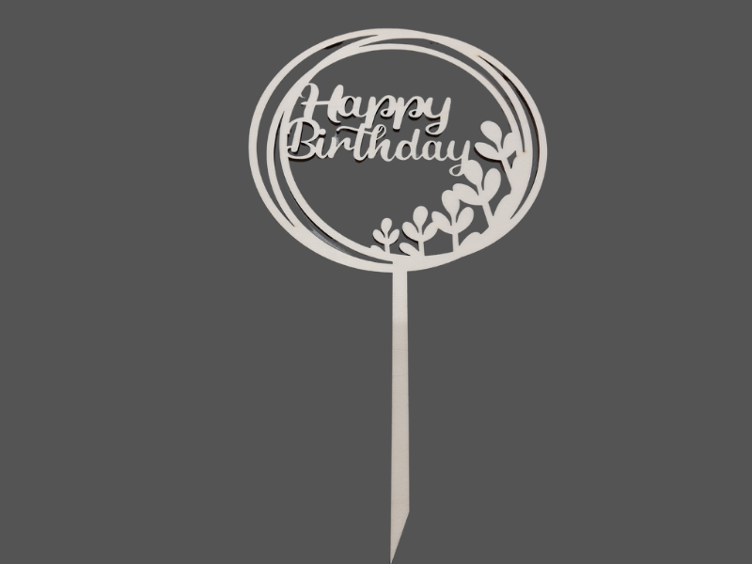 Birthday Cake - Topper / Blumenstrauss oder Kuchen