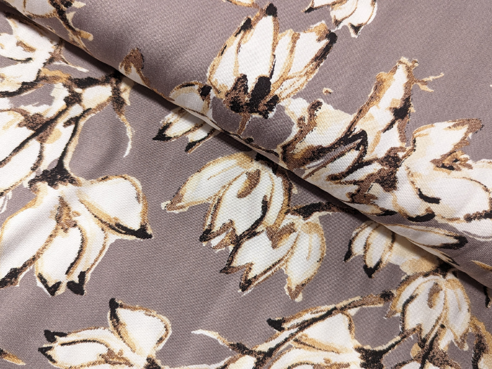 Blume grau Viscose