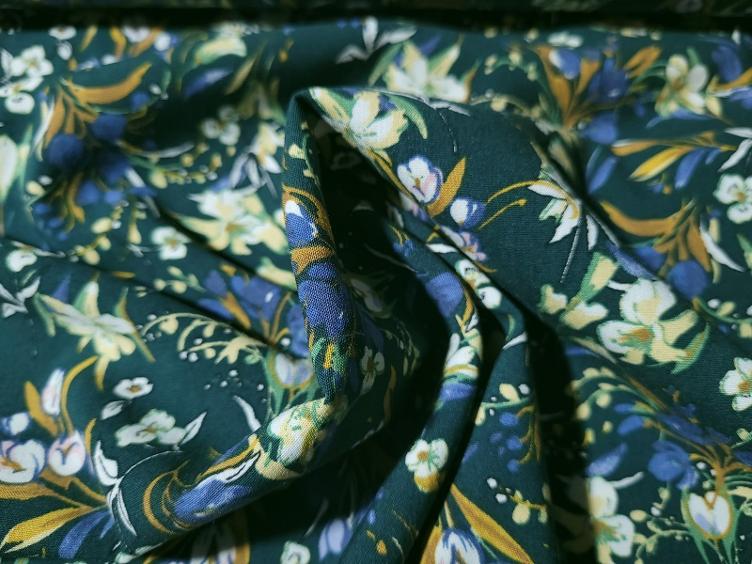 Blume grüni Viscose - 0