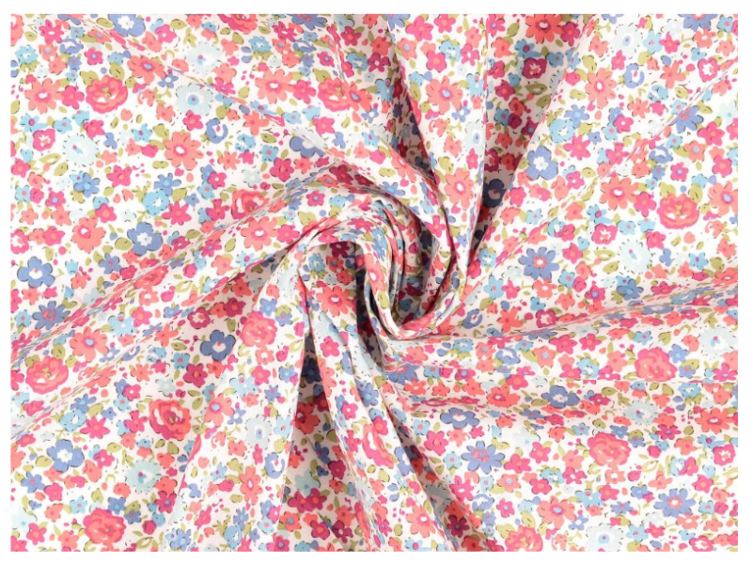 Blumenmeer Baumwolle 20 x 146 cm - 0