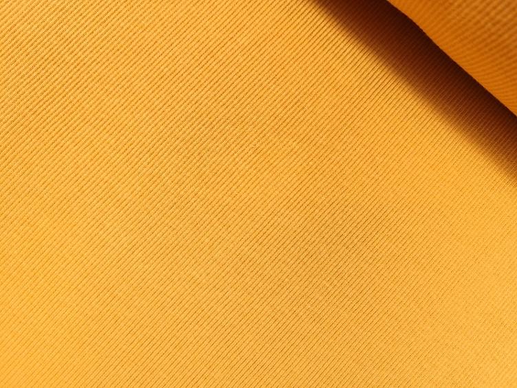 Bündchen senf leicht gerippt
