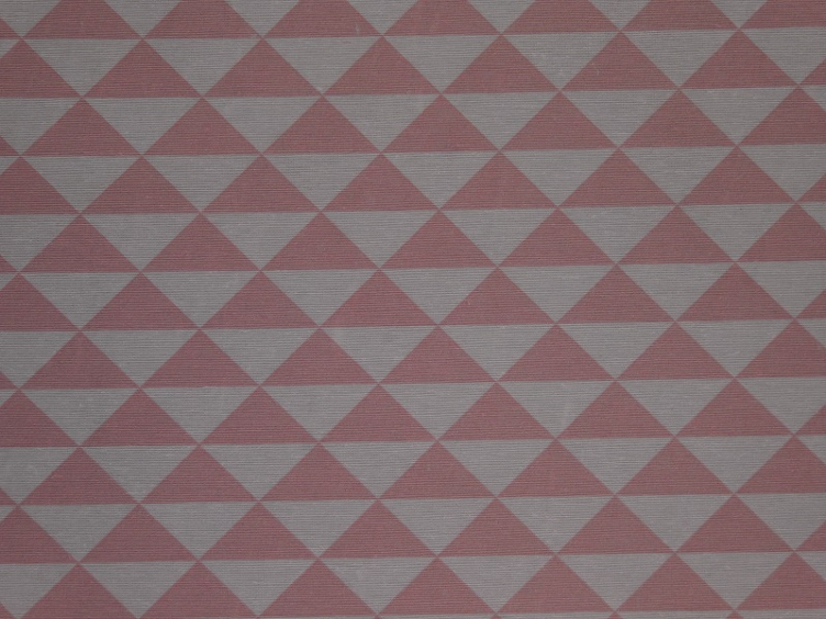 Canvas rosa mit Dreiecken