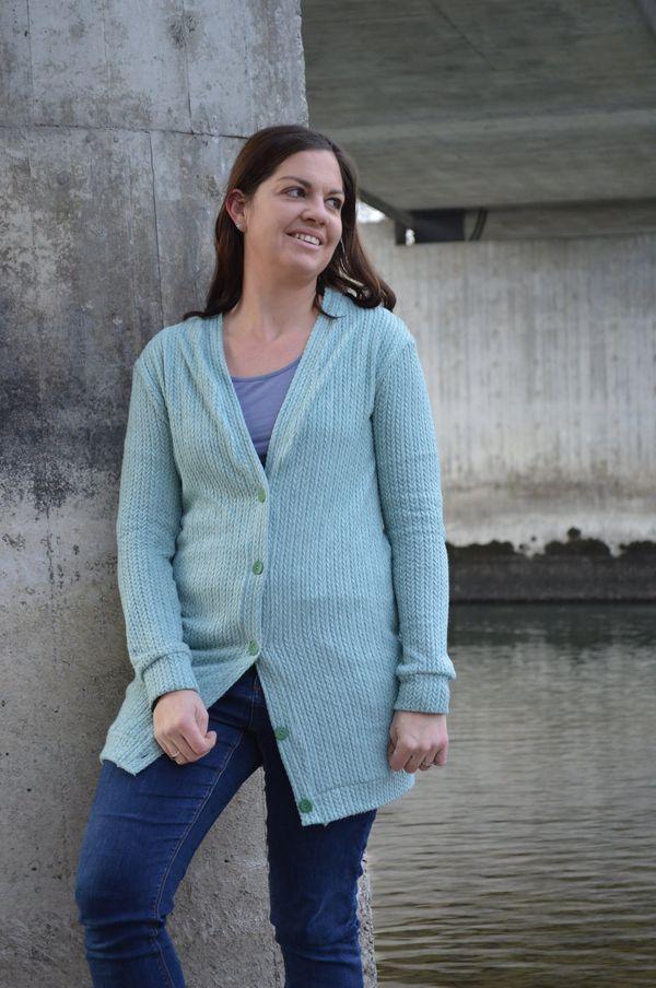 Cardigan Amelia Ebook by Stoffherz Grösse XS-XL - 4