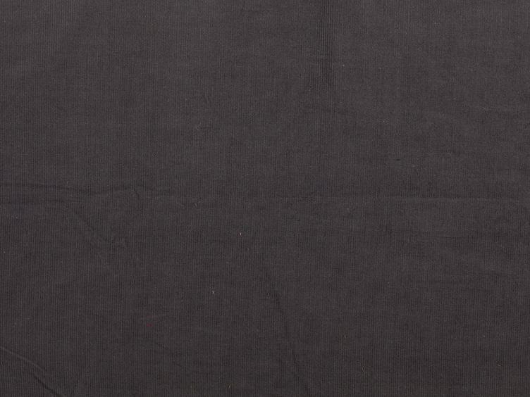 Cord fein schwarz uni 60 X 145 cm