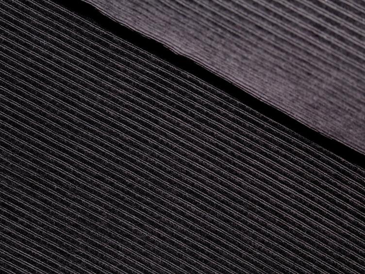 Cord Jersey schwarz 30 x 150 cm