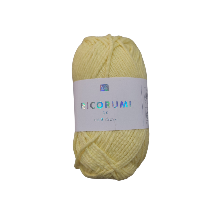 Creative Ricorumi DK 25 g, hellgelb