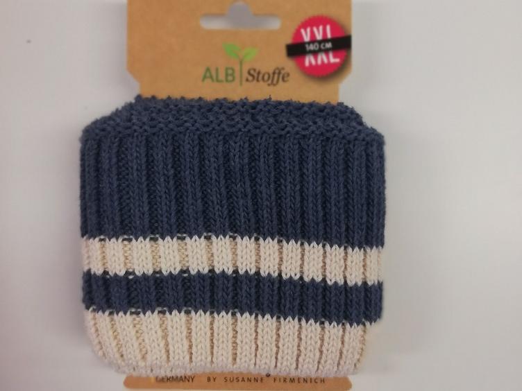 Cuff Me Cozy blau / beige