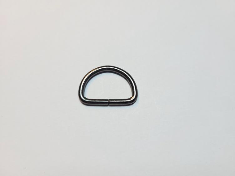 D-Ring 20mm graphit