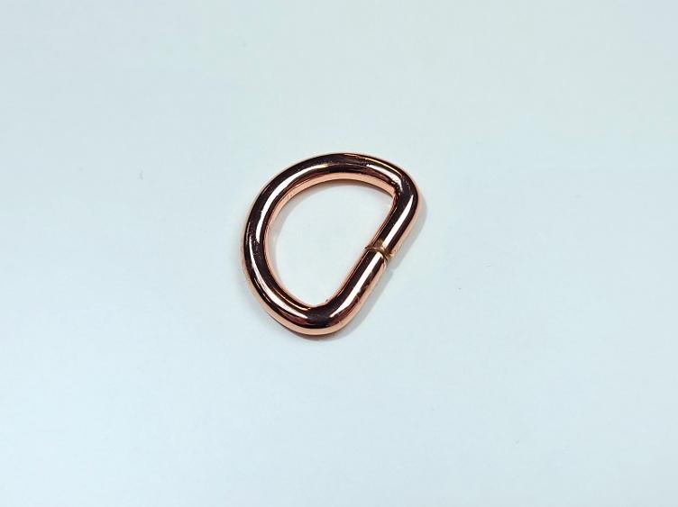 D-Ring 20mm rosagold