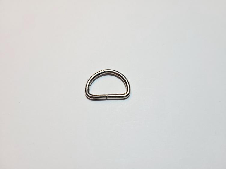 D-Ring 20mm silber