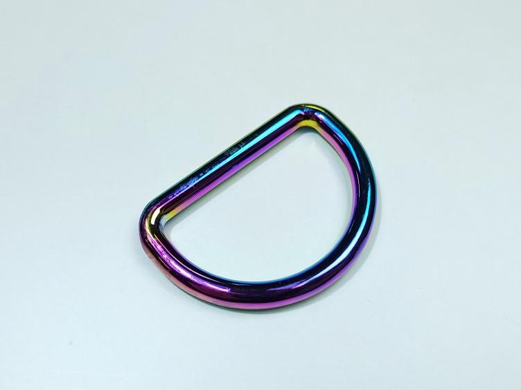 D-Ring 38mm regenbogen