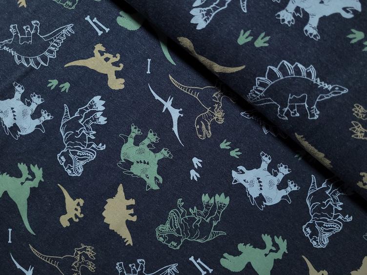 Dino Indigo melange Jersey