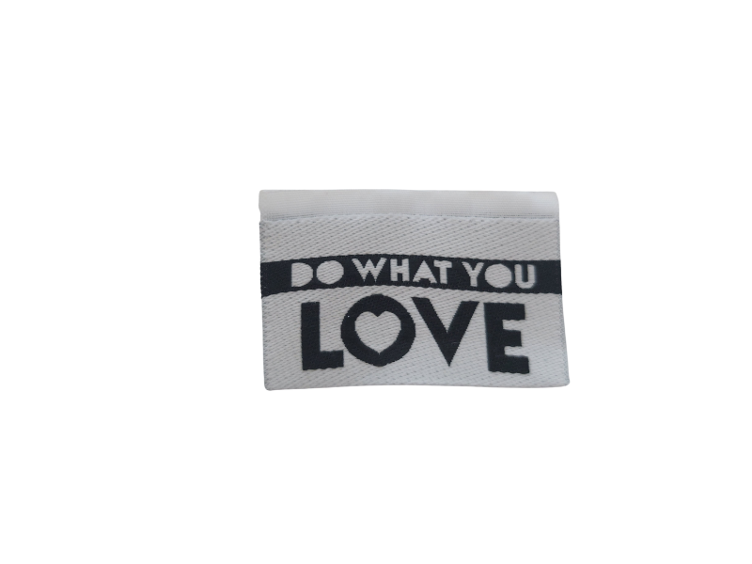 DO WHAT YOU LOVE - weiss/schwarz