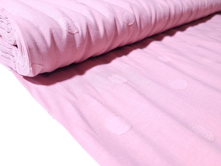 Dots rosa Baumwolle 80cm x 136cm - 1