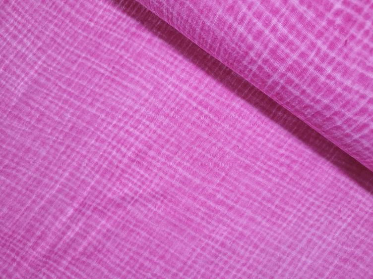 Double Gauze batik fuchsia