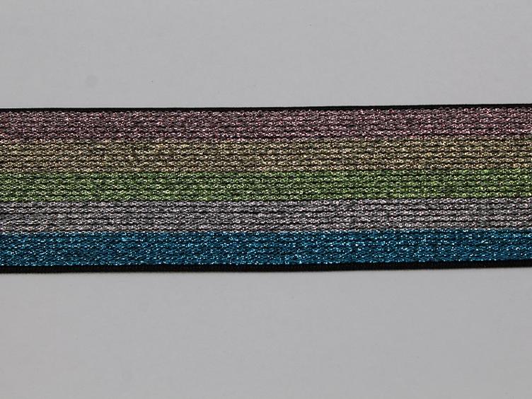 Elastic-Band multi glitzer 40 mm