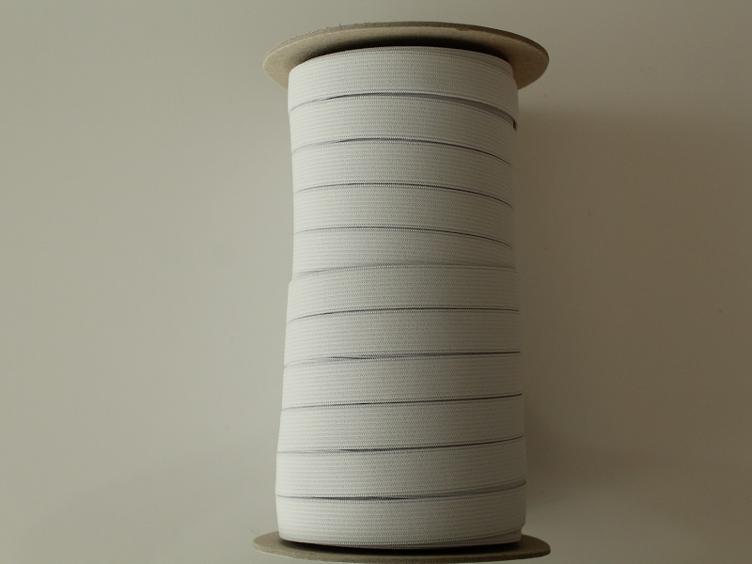 Elastic-Band weich, weiss 5 mm