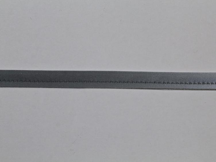 Elastische Reflex-Passepoil silber 18 mm