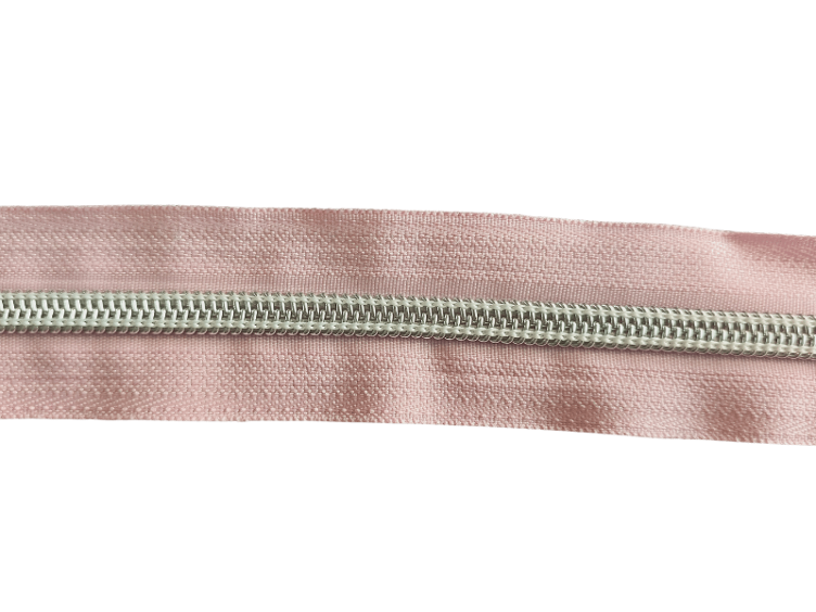 Endlosreissverschluss rosa