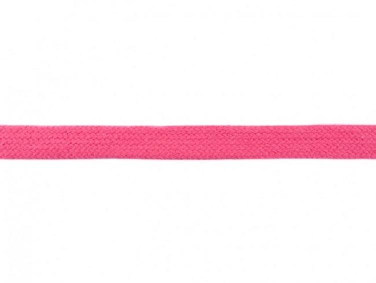 Flachkordel 15 mm pink
