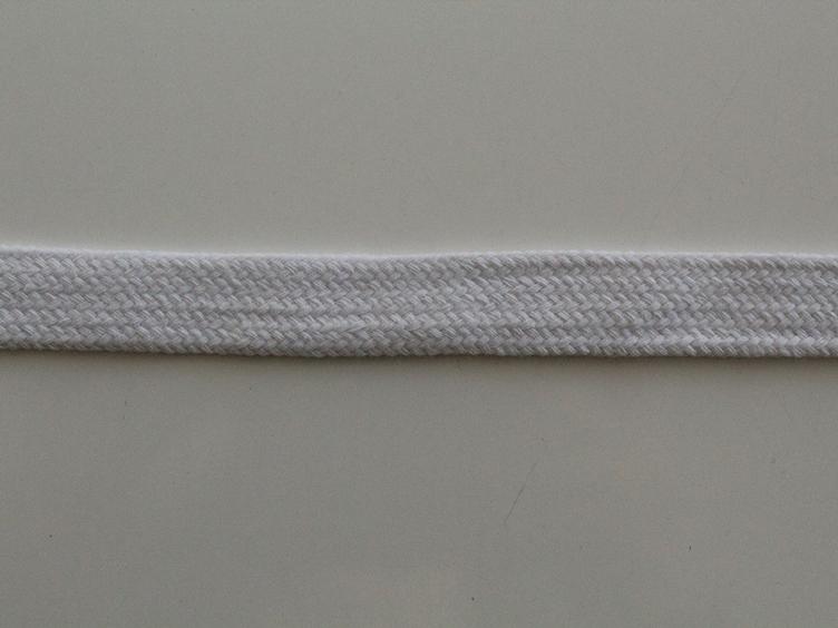 Flachkordel 15 mm weiss