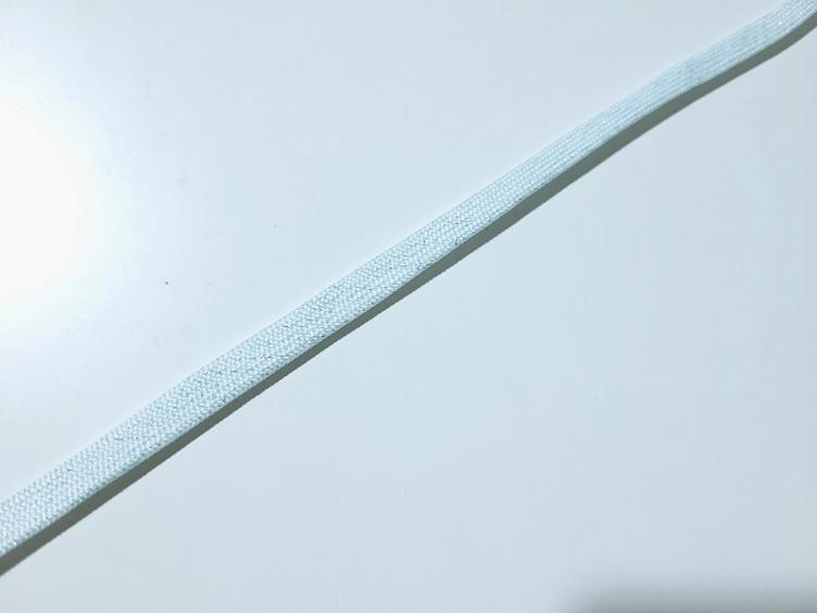 Flachkordel mint lurex 8 mm