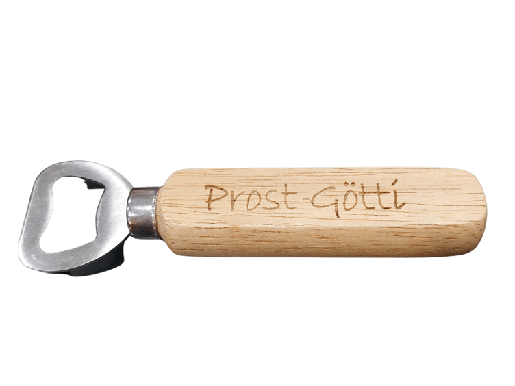 Flaschenöffner `Prost Götti``