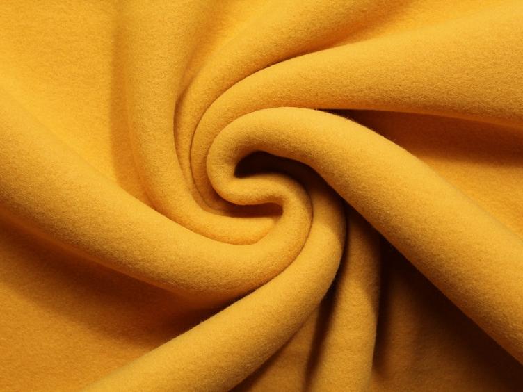Fleece senf 70cm x 140cm - 0
