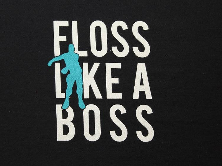 Floss like a Boss Panel Sommersweat