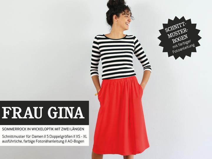 FRAU GINA • Rock Wickeloptik