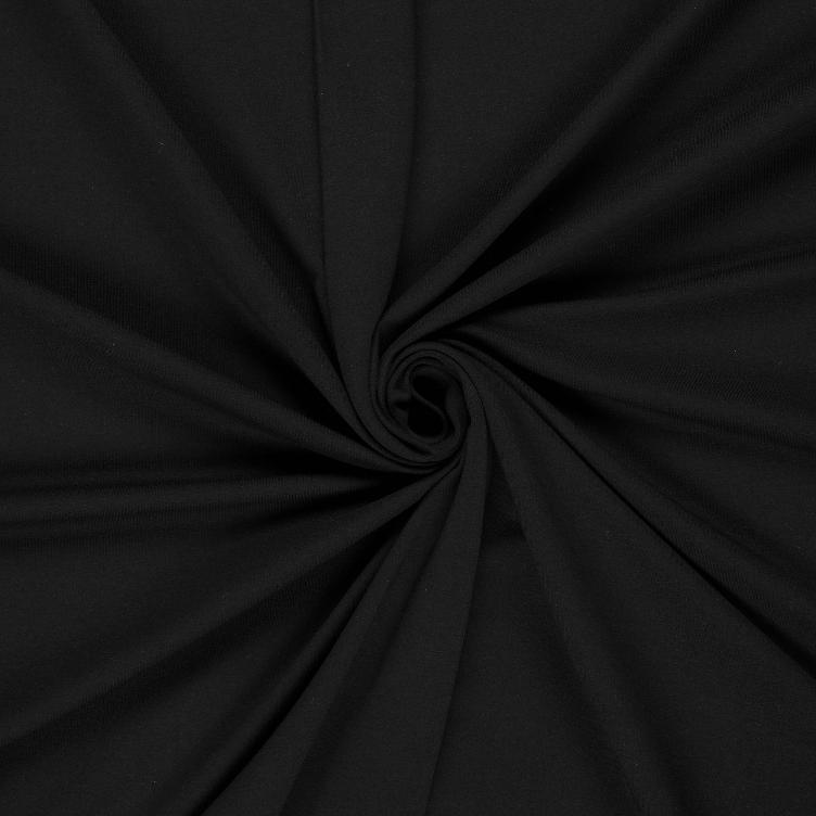 French Terry GOTS Schwarz